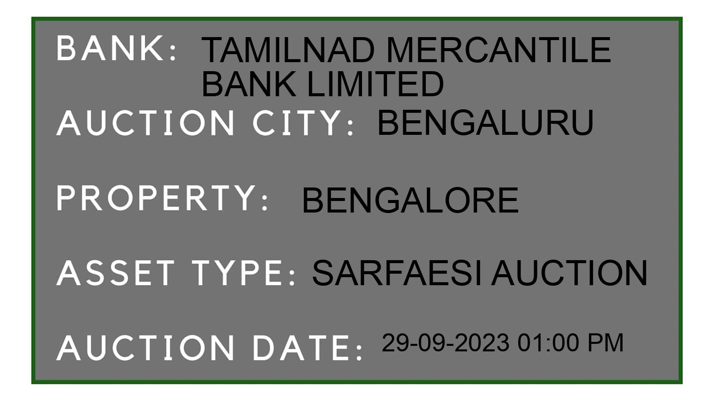 Auction Bank India - ID No: 189182 - Tamilnad Mercantile Bank Limited Auction of Tamilnad Mercantile Bank Limited auction for Residential Flat in Anekal, Bengaluru