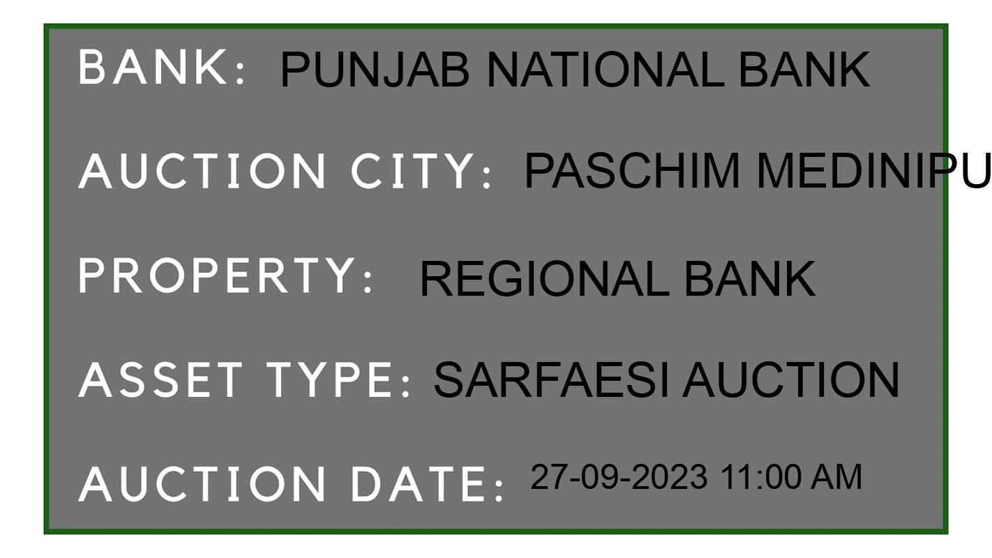 Auction Bank India - ID No: 189402 - Punjab National Bank Auction of Punjab National Bank auction for Land And Building in Kharagpur, Paschim Medinipur