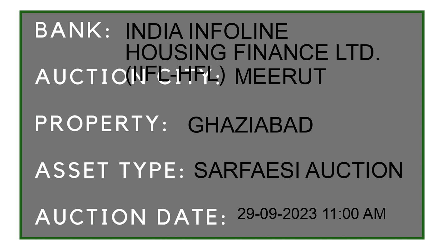 Auction Bank India - ID No: 189520 - India Infoline Housing Finance Ltd. (IIFL-HFL) Auction of India Infoline Housing Finance Ltd. (IIFL-HFL) auction for Residential Flat in meerut, Meerut