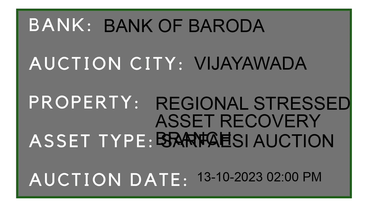 Auction Bank India - ID No: 190249 - Bank of Baroda Auction of Bank of Baroda auction for Land And Building in Gunadala, Vijayawada