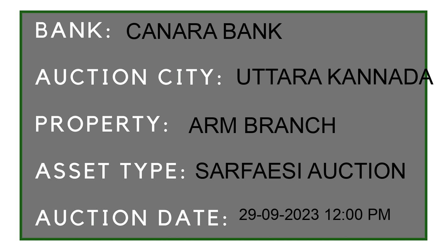 Auction Bank India - ID No: 190263 - Canara Bank Auction of Canara Bank auction for Plant & Machinery in Honnavar, Uttara Kannada
