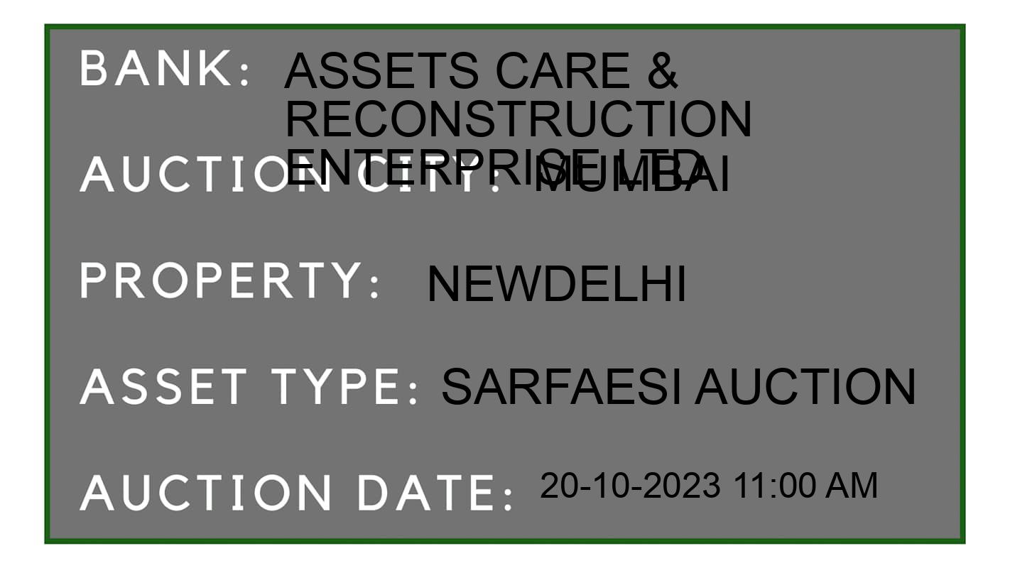 Auction Bank India - ID No: 190522 - Assets Care & Reconstruction Enterprise Ltd Auction of Assets Care & Reconstruction Enterprise Ltd auction for Plot in Borivali, Mumbai