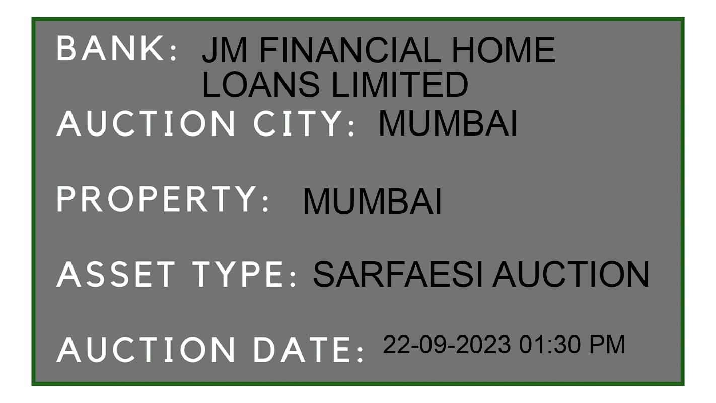 Auction Bank India - ID No: 190625 - JM FINANCIAL HOME LOANS LIMITED Auction of JM FINANCIAL HOME LOANS LIMITED auction for Plot in Kandivali West, Mumbai