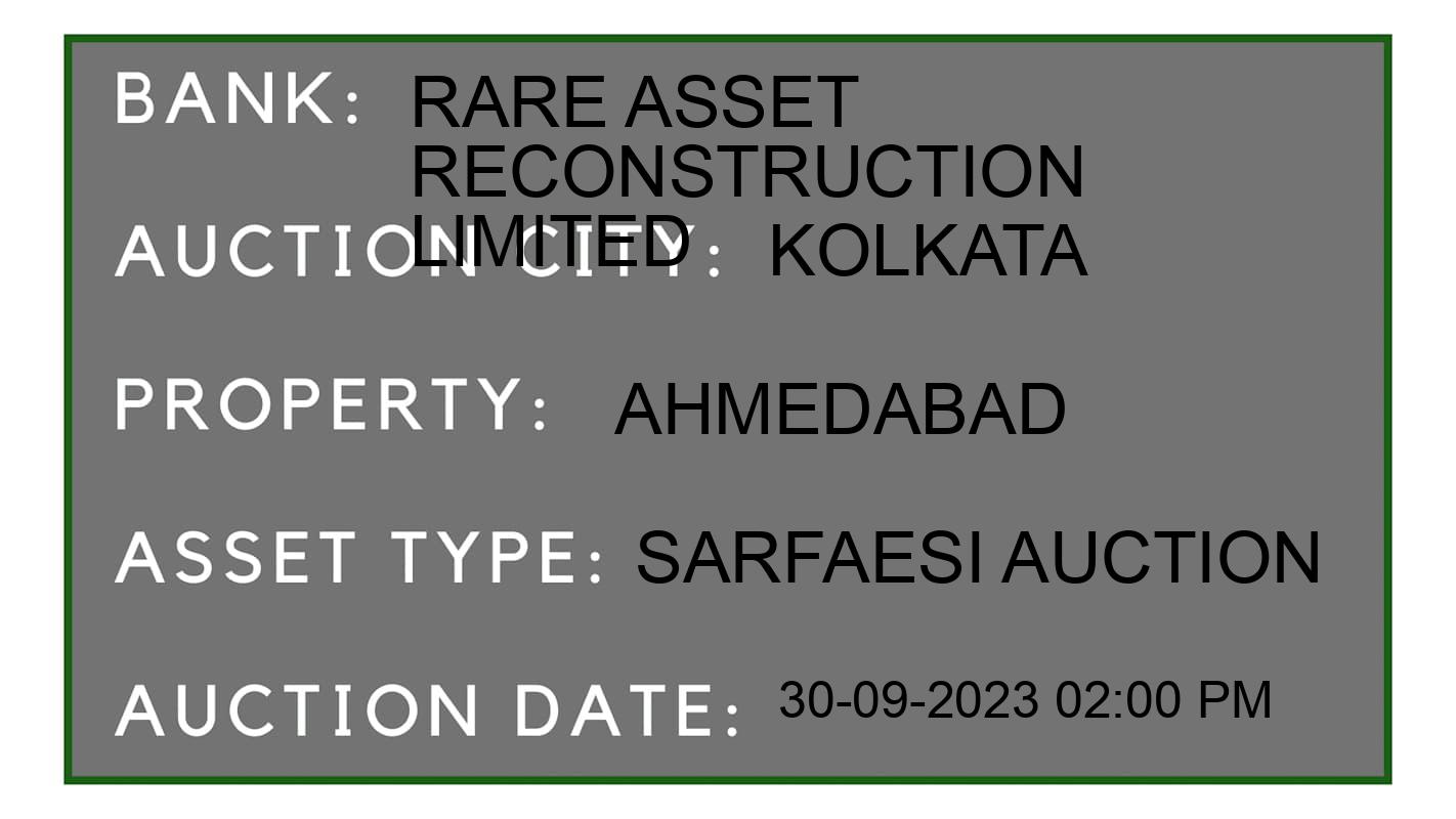 Auction Bank India - ID No: 190884 - Rare Asset Reconstruction Limited Auction of Rare Asset Reconstruction Limited auction for Residential Flat in Muchipara, Kolkata