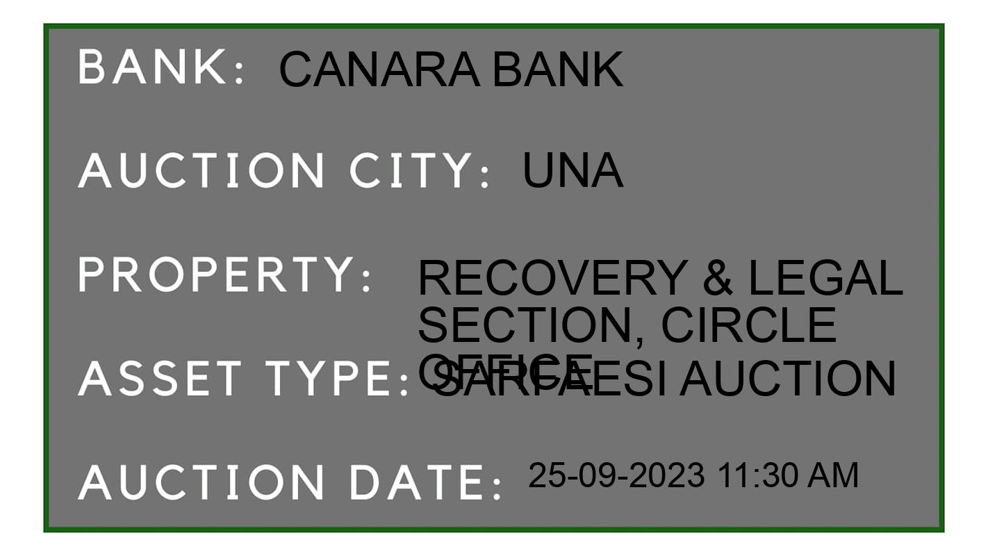 Auction Bank India - ID No: 191034 - Canara Bank Auction of Canara Bank auction for Factory land and Building in Mehatpur, Una