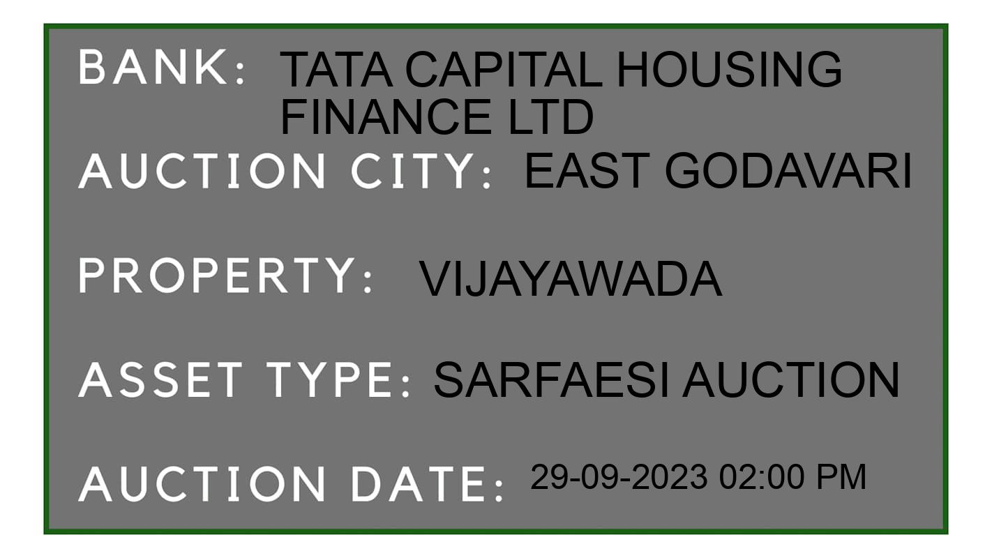 Auction Bank India - ID No: 191427 - Tata Capital Housing Finance Ltd Auction of Tata Capital Housing Finance Ltd auction for Residential Flat in Rajahmundry, East Godavari