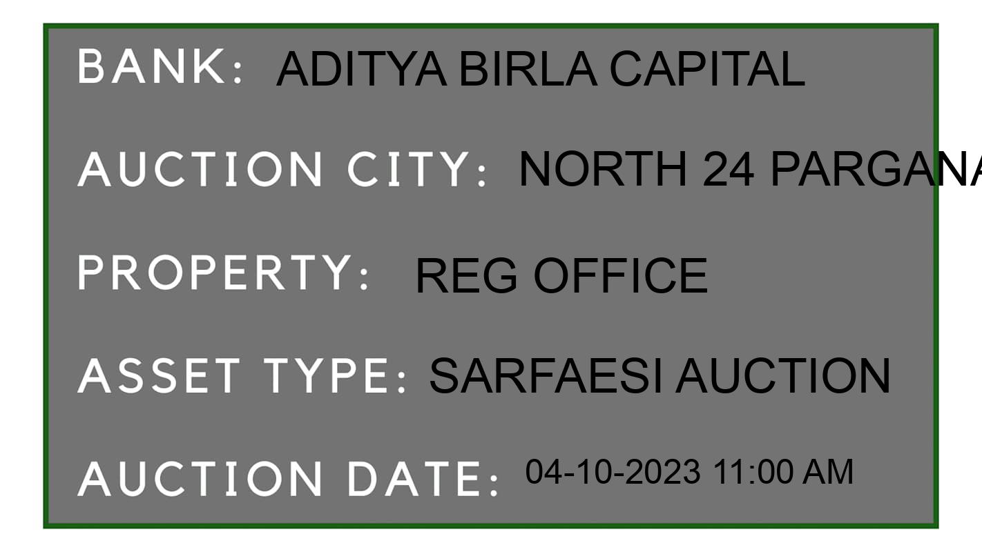 Auction Bank India - ID No: 191436 - Aditya Birla Capital Auction of Aditya Birla Capital auction for Land in Habra, North 24 Parganas