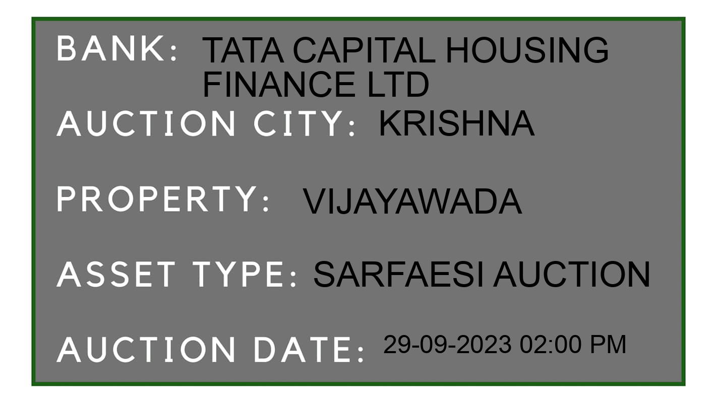 Auction Bank India - ID No: 191481 - Tata Capital Housing Finance Ltd Auction of Tata Capital Housing Finance Ltd auction for Plot in Jaggaiahpet, Krishna