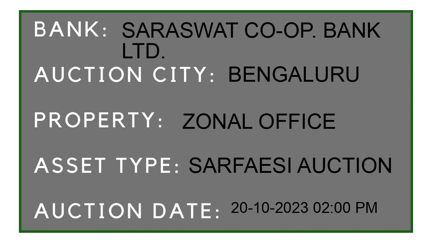 Auction Bank India - ID No: 191503 - Saraswat co-op. Bank Ltd. Auction of Saraswat co-op. Bank Ltd. auction for Residential Flat in Anekal, Bengaluru