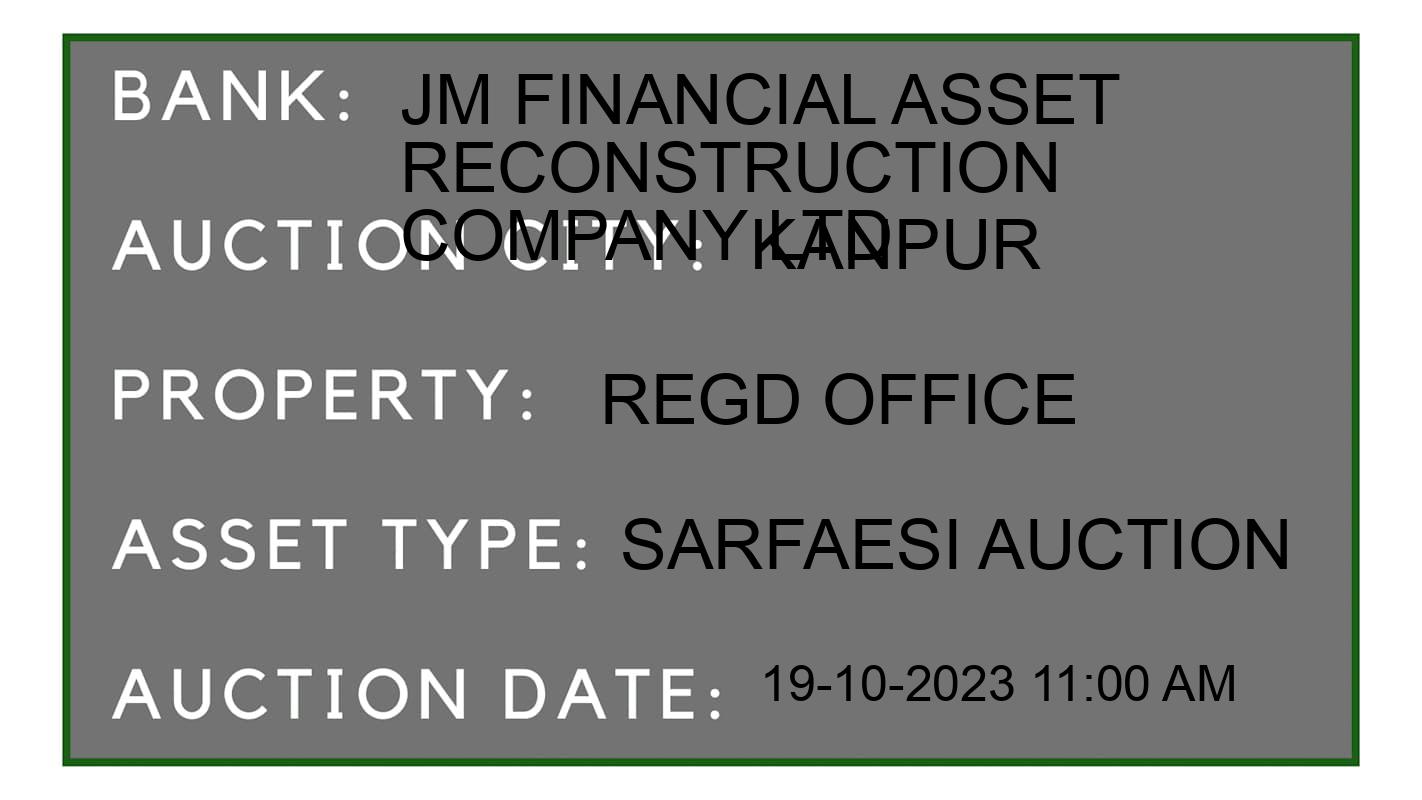 Auction Bank India - ID No: 192478 - JM Financial Asset Reconstruction Company Ltd Auction of JM Financial Asset Reconstruction Company Ltd auction for Plot in Kanpur, Kanpur