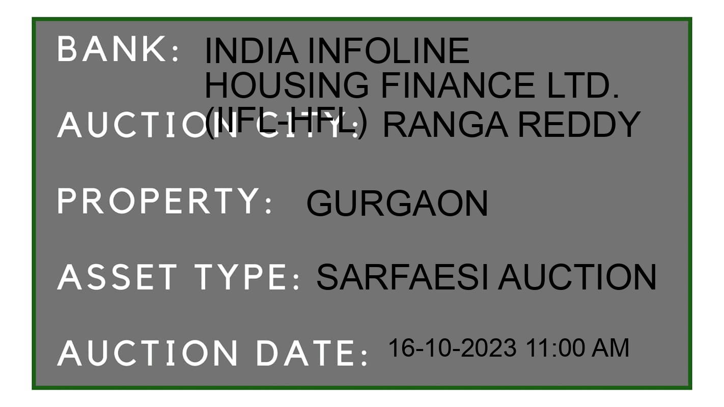Auction Bank India - ID No: 192892 - India Infoline Housing Finance Ltd. (IIFL-HFL) Auction of India Infoline Housing Finance Ltd. (IIFL-HFL) auction for Residential Flat in Shameerpet, Ranga Reddy