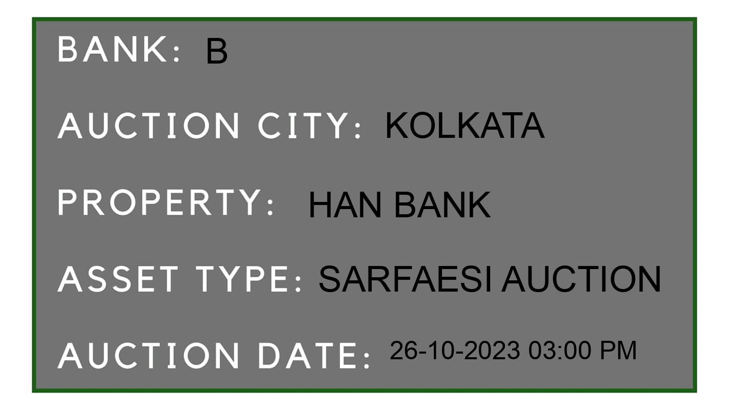 Auction Bank India - ID No: 193664 - B Auction of Bandhan Bank auction for Plot in Gazole, Kolkata