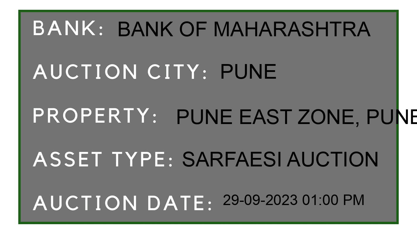 Auction Bank India - ID No: 193933 - Bank of Maharashtra Auction of Bank of Maharashtra auction for Others in Shivajinagar, Pune