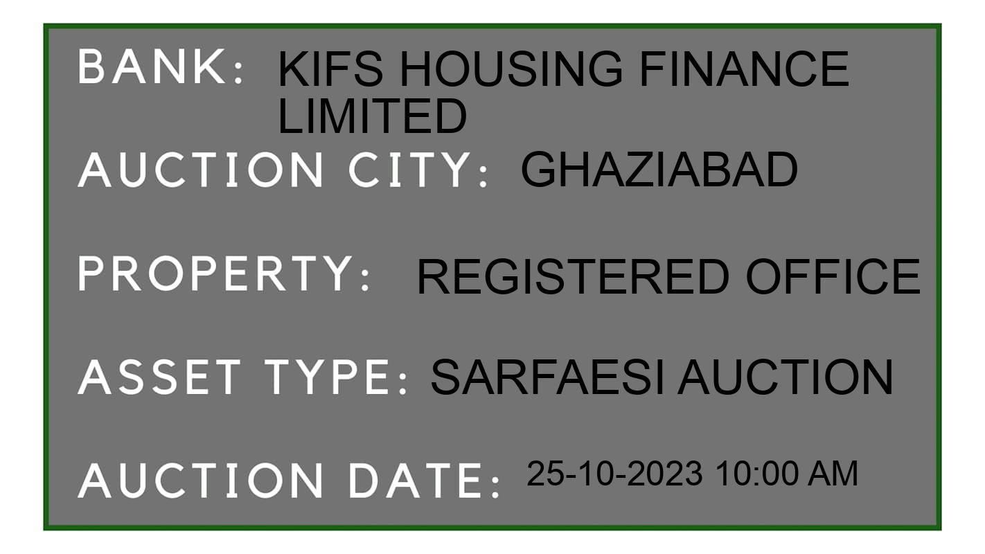 Auction Bank India - ID No: 194072 - KIFS HOUSING FINANCE LIMITED Auction of KIFS HOUSING FINANCE LIMITED auction for Residential House in Loni, Ghaziabad