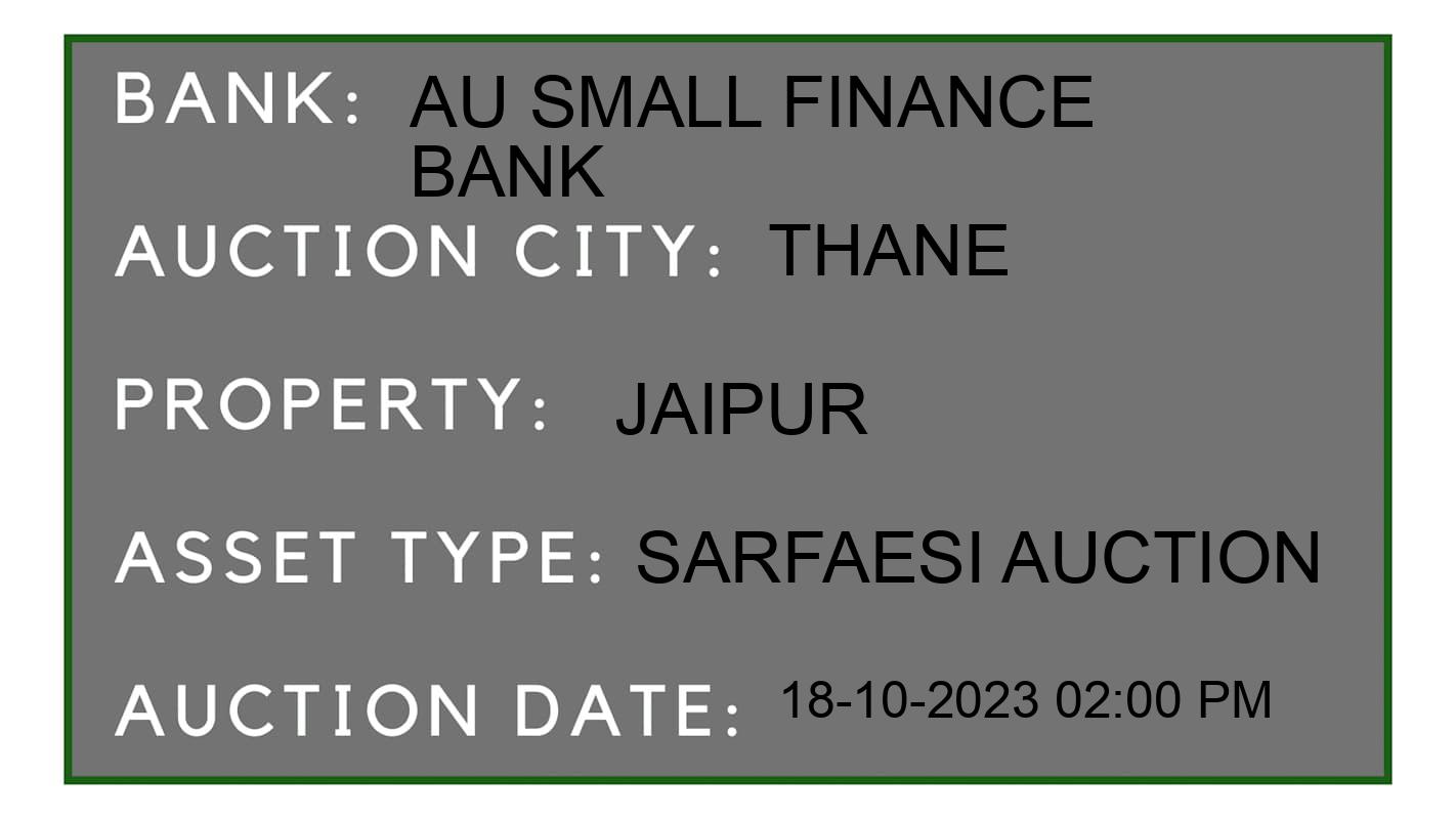 Auction Bank India - ID No: 194230 - AU Small Finance Bank Auction of AU Small Finance Bank auction for Residential Flat in Thane, Thane