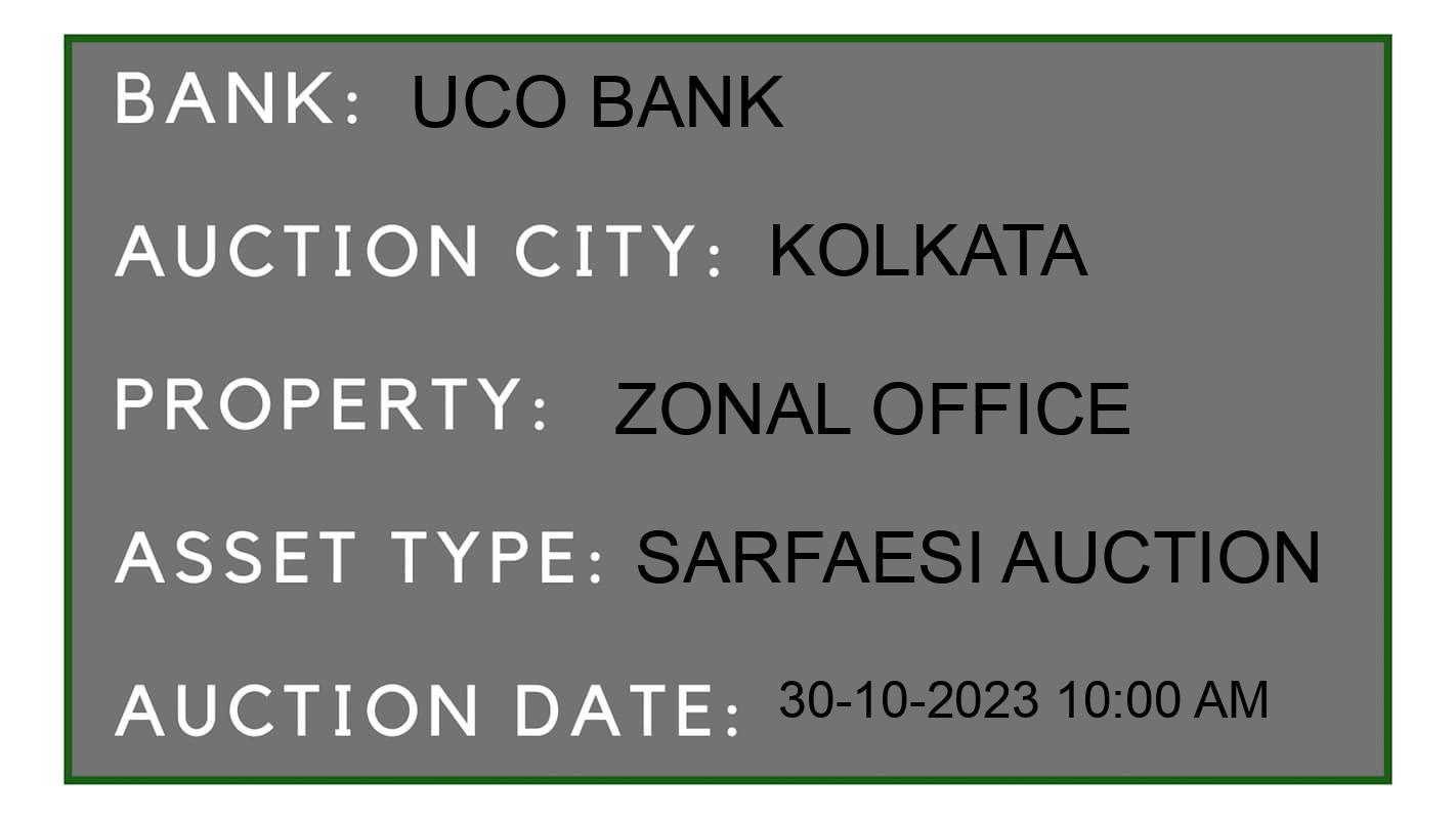 Auction Bank India - ID No: 194487 - UCO Bank Auction of UCO Bank auction for Land in Alipore, Kolkata