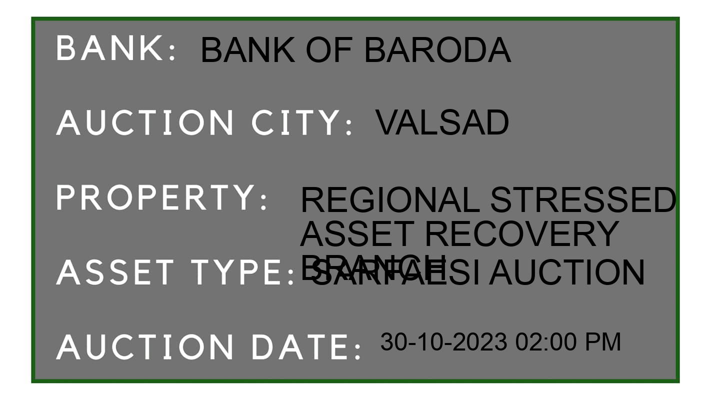 Auction Bank India - ID No: 194536 - Bank of Baroda Auction of Bank of Baroda auction for Residential Flat in Vapi, Valsad