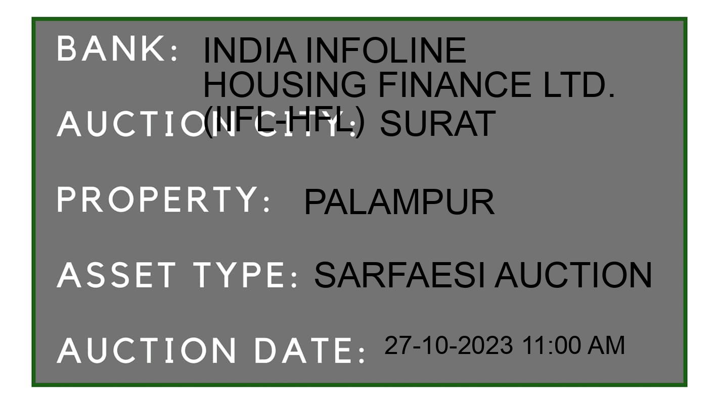 Auction Bank India - ID No: 195343 - India Infoline Housing Finance Ltd. (IIFL-HFL) Auction of India Infoline Housing Finance Ltd. (IIFL-HFL) auction for Land in Palanpur, Surat