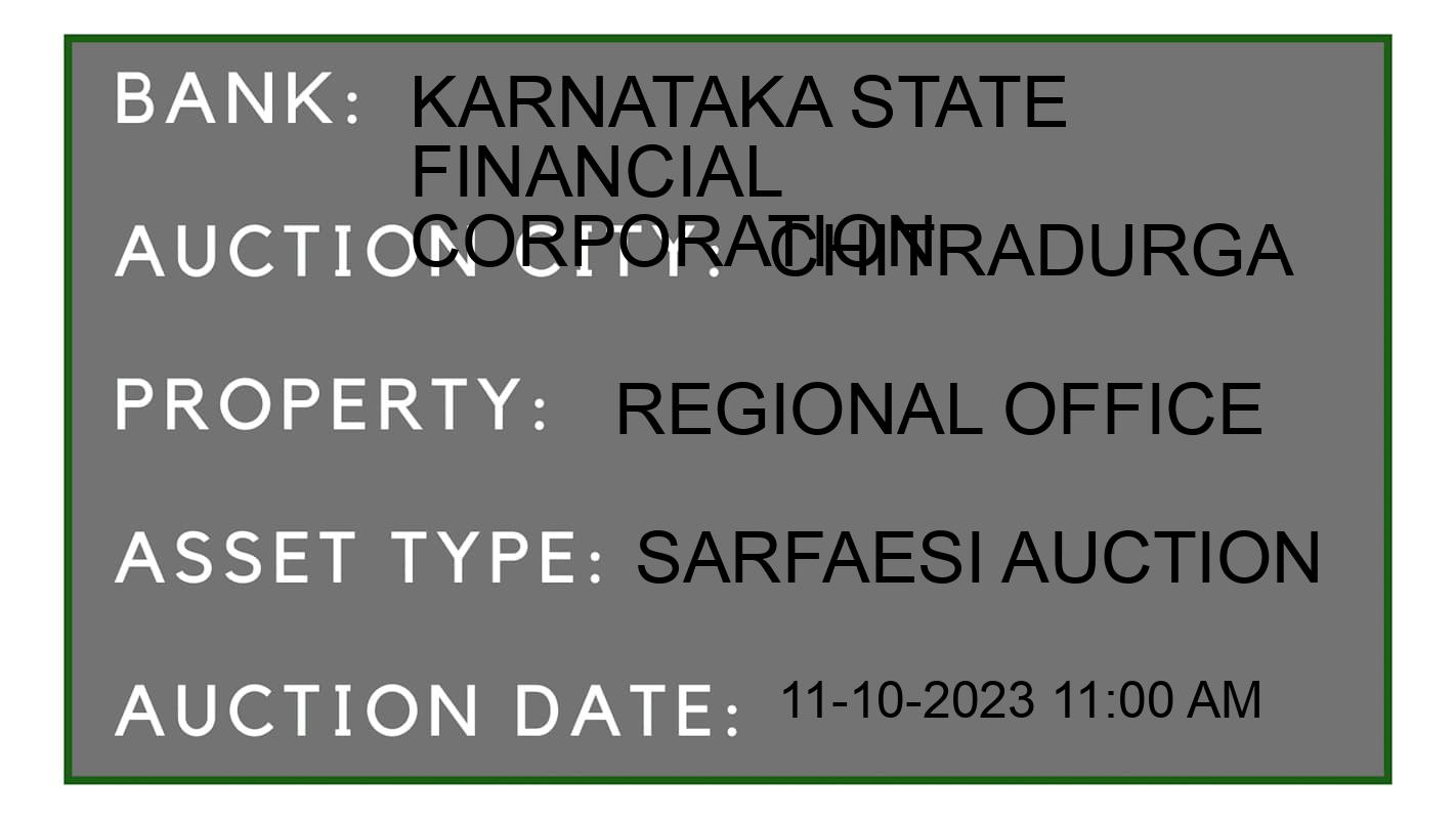 Auction Bank India - ID No: 195813 - Karnataka State Financial Corporation Auction of Karnataka State Financial Corporation auction for Plant & Machinery in chitradurga, Chitradurga