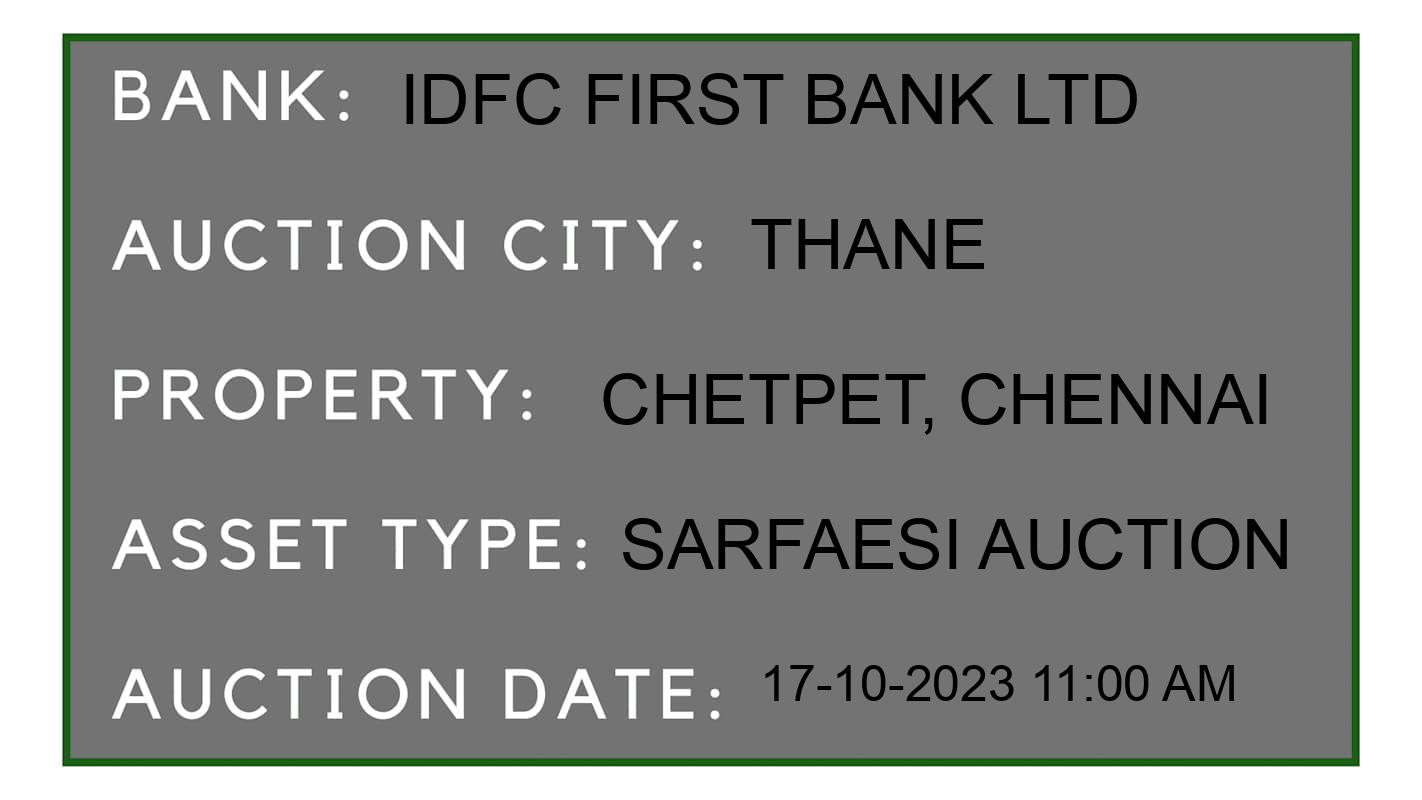 Auction Bank India - ID No: 197192 - IDFC First Bank Ltd Auction of IDFC First Bank Ltd auction for Residential Flat in Diva East, Thane